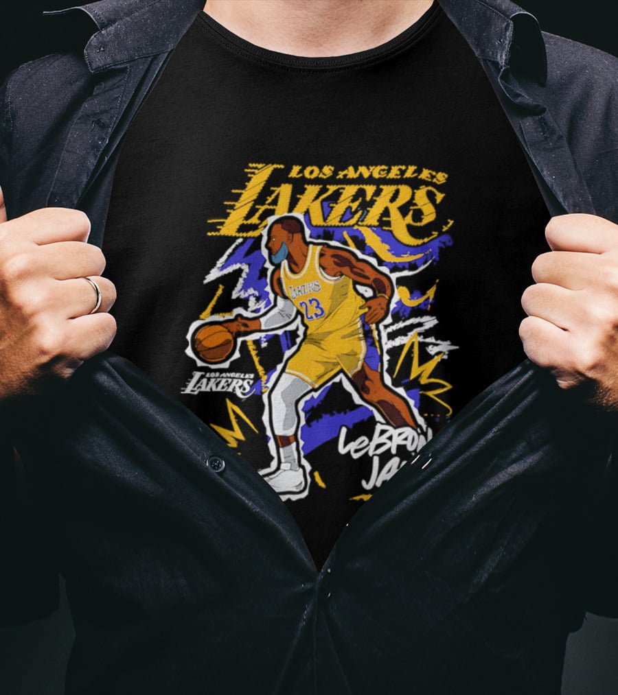 LeBron James Los Angeles Lakers Basketball T-Shirt