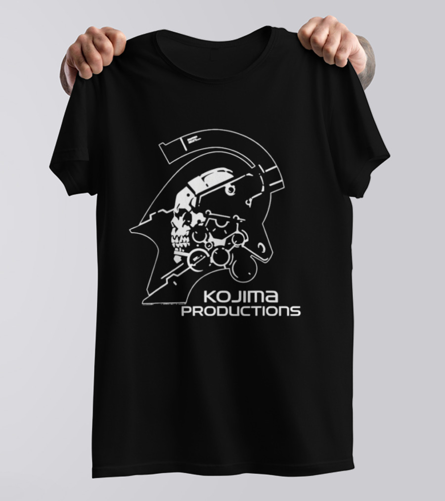 Kojima Productions Ludens Skull Helmet Mecha Cyborg Death Stranding Hideo Kojima T-Shirt