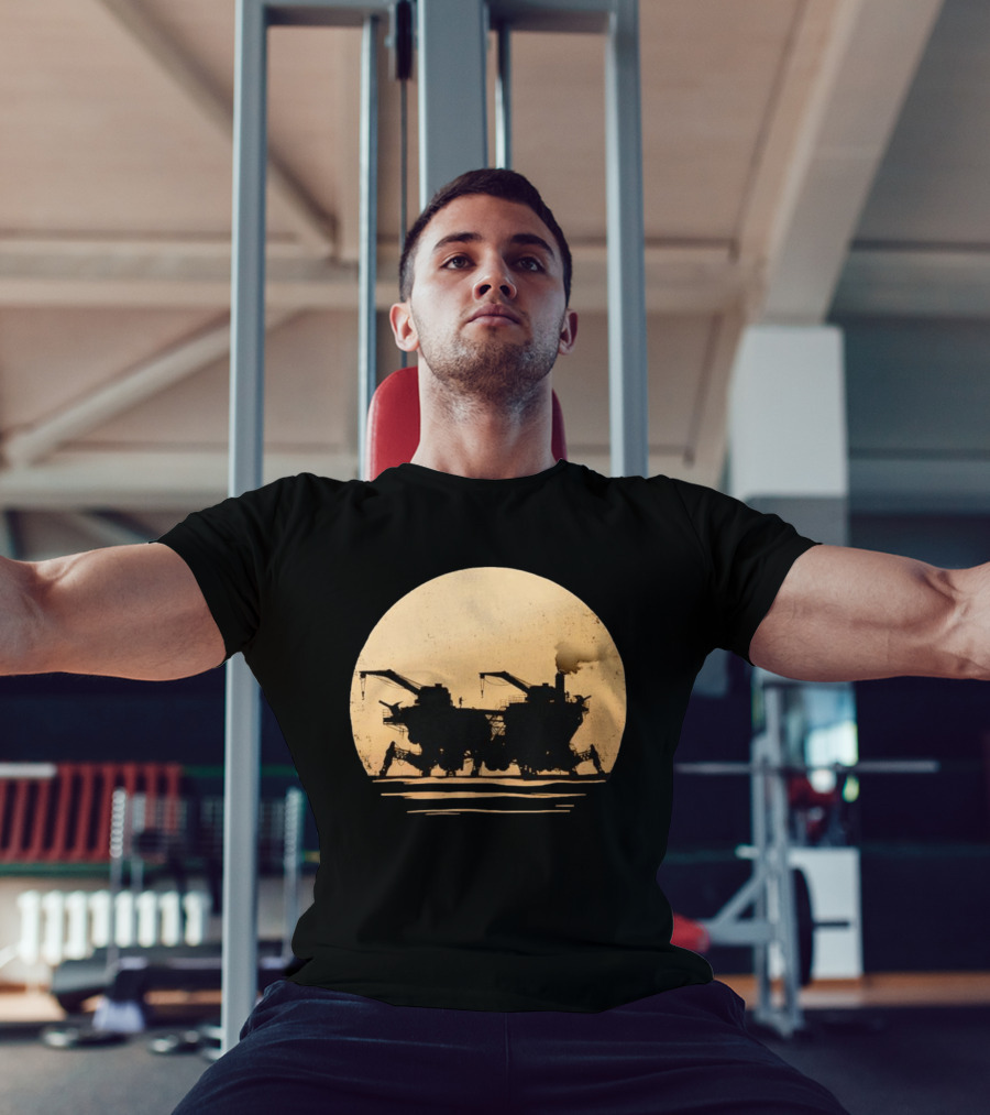 Mortal Engines Walking City Travel Machine Industrial Scene T-Shirt