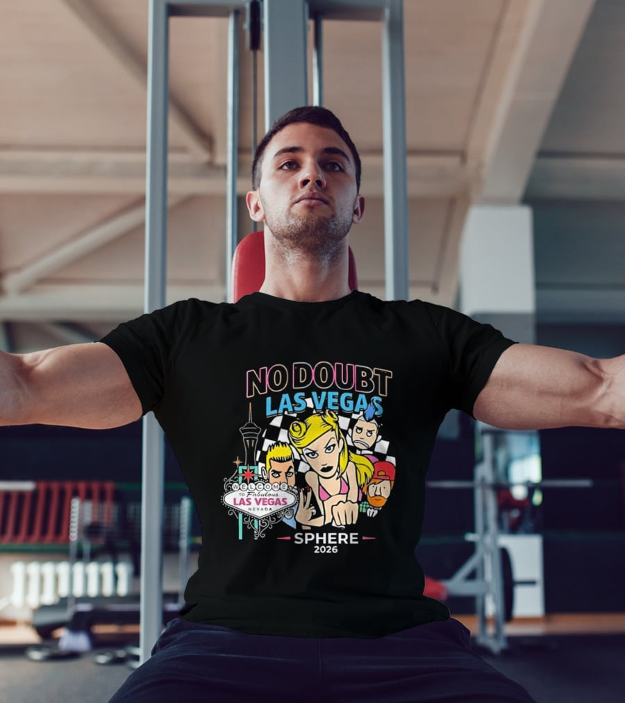 No Doubt Las Vegas Sphere 2026 Concert Merchandise T-Shirt