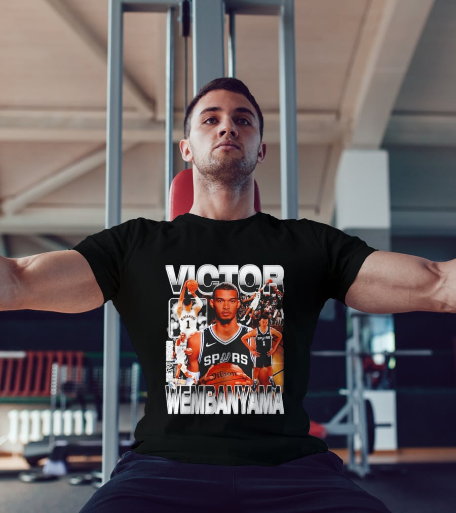 Victor Wembanyama Spurs Phenom Basketball Player T-Shirt