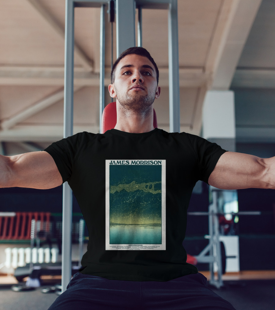 James Morrison Undiscovered Tour 2026 Retro Aesthetic T-Shirt
