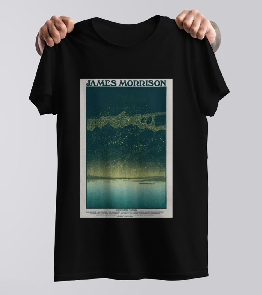 James Morrison Undiscovered Tour 2026 Retro Aesthetic T-Shirt