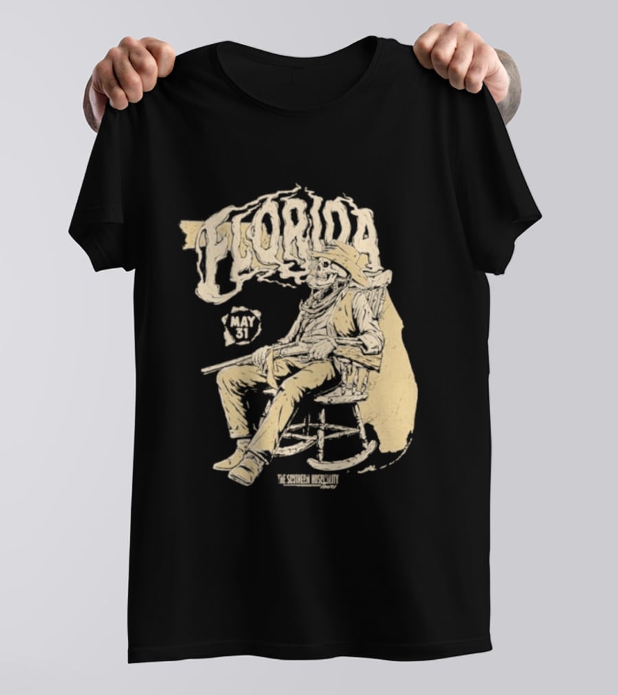 Florida Whiskey Myers May 31 2026 MIDFLORIDA Credit Union Amphitheatre Tampa T-Shirt