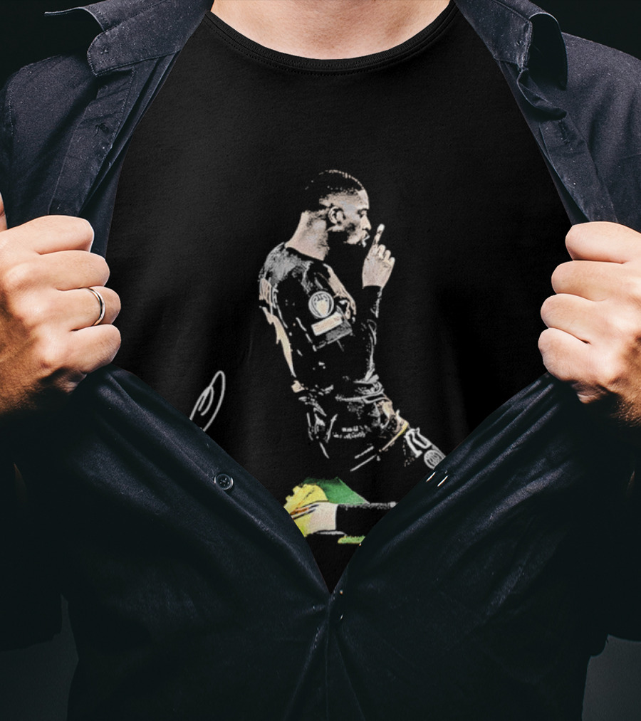 Paris Saint Germain Ousmane Dembele Celebration On One Knee T-Shirt