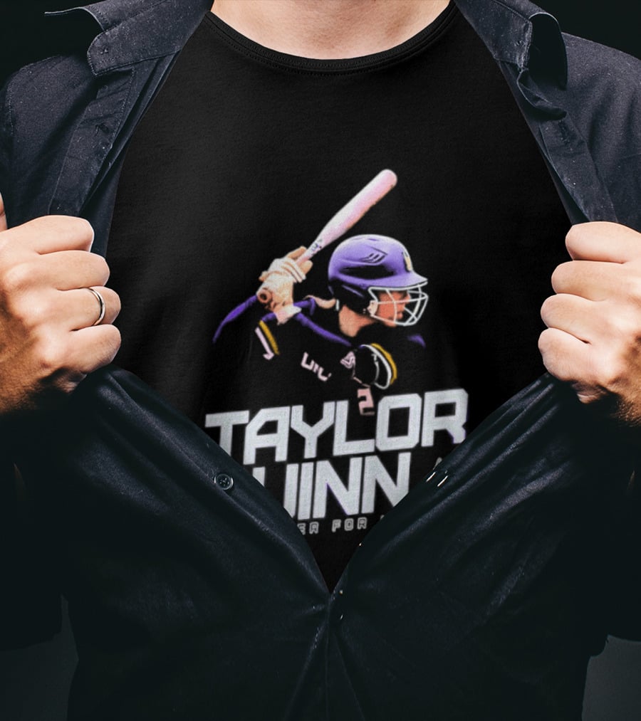 Taylor Quinn UAlbany Outfielder Baseball Sports T-Shirt