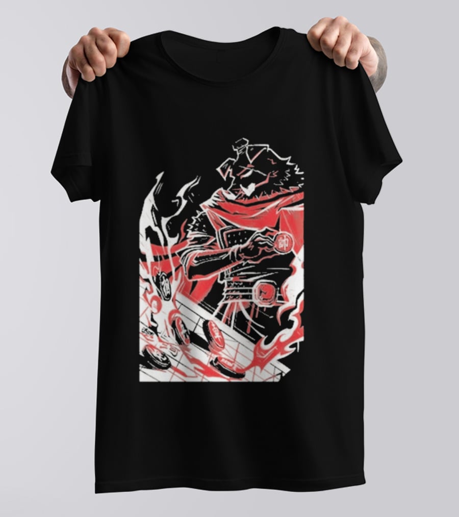 Technoblade Of War Gamer Tribute Epic Medieval Style Scarf And Flames T-Shirt
