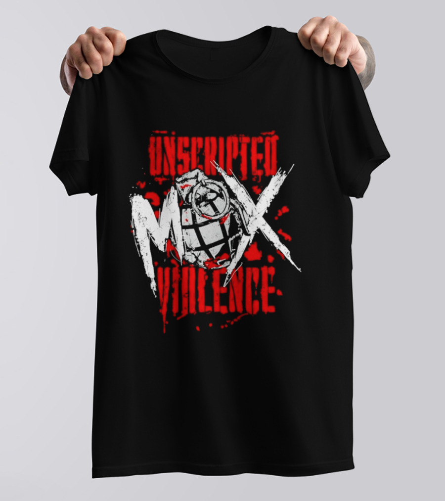AEW Unscripted Violence Mox Grenade T-Shirt