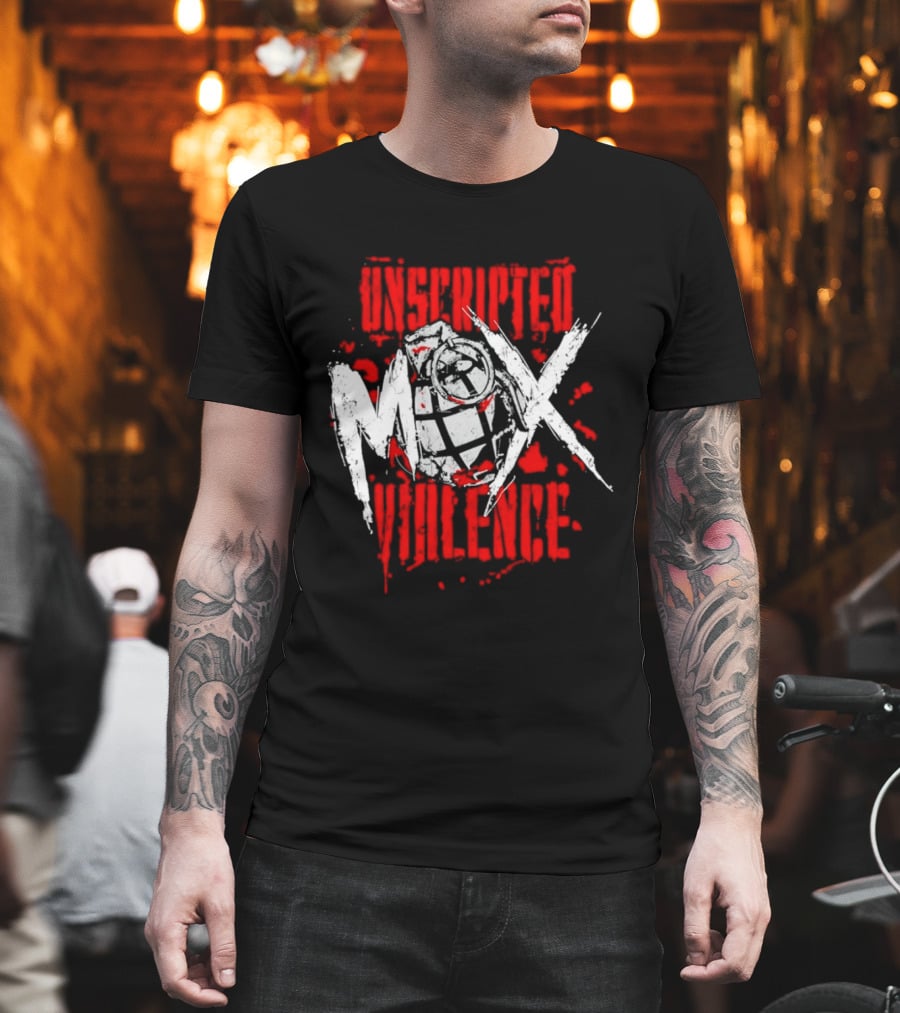 AEW Unscripted Violence Mox Grenade T-Shirt