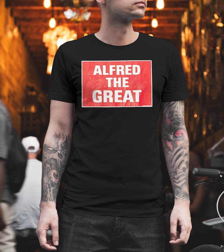 Alfred The Great Bold Red T-Shirt
