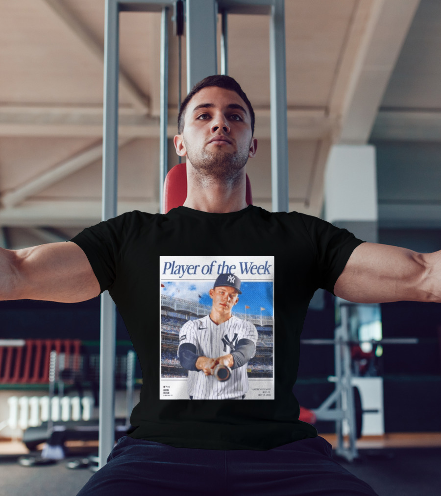 American League May 25 May 31 2026 Ben Rice Player Of The Week Yankees T-Shirt