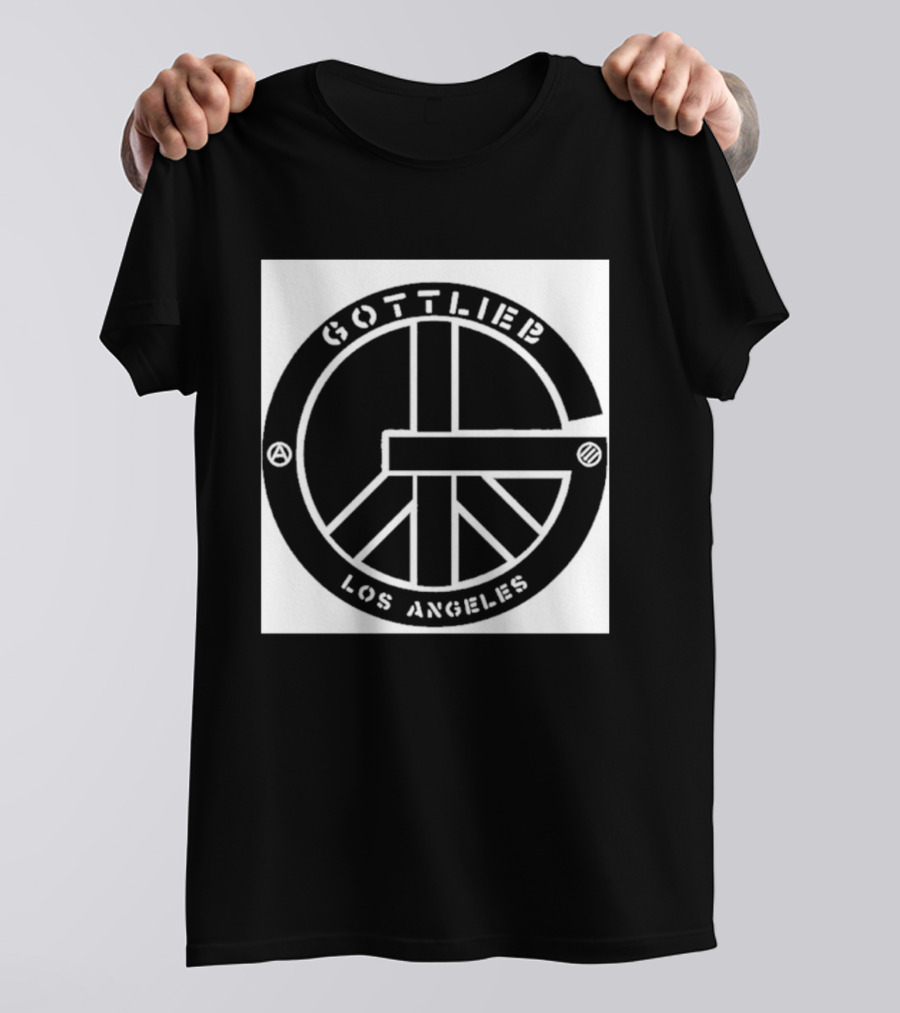 Gottlieb Peace Symbol Circle Los Angeles T-Shirt