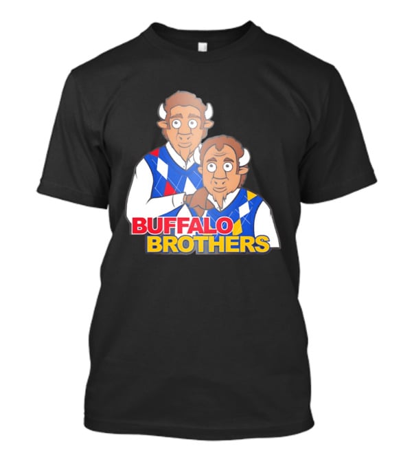 Buffalo Brothers Buffalo Bills Football 2026 Cartoon T-Shirt