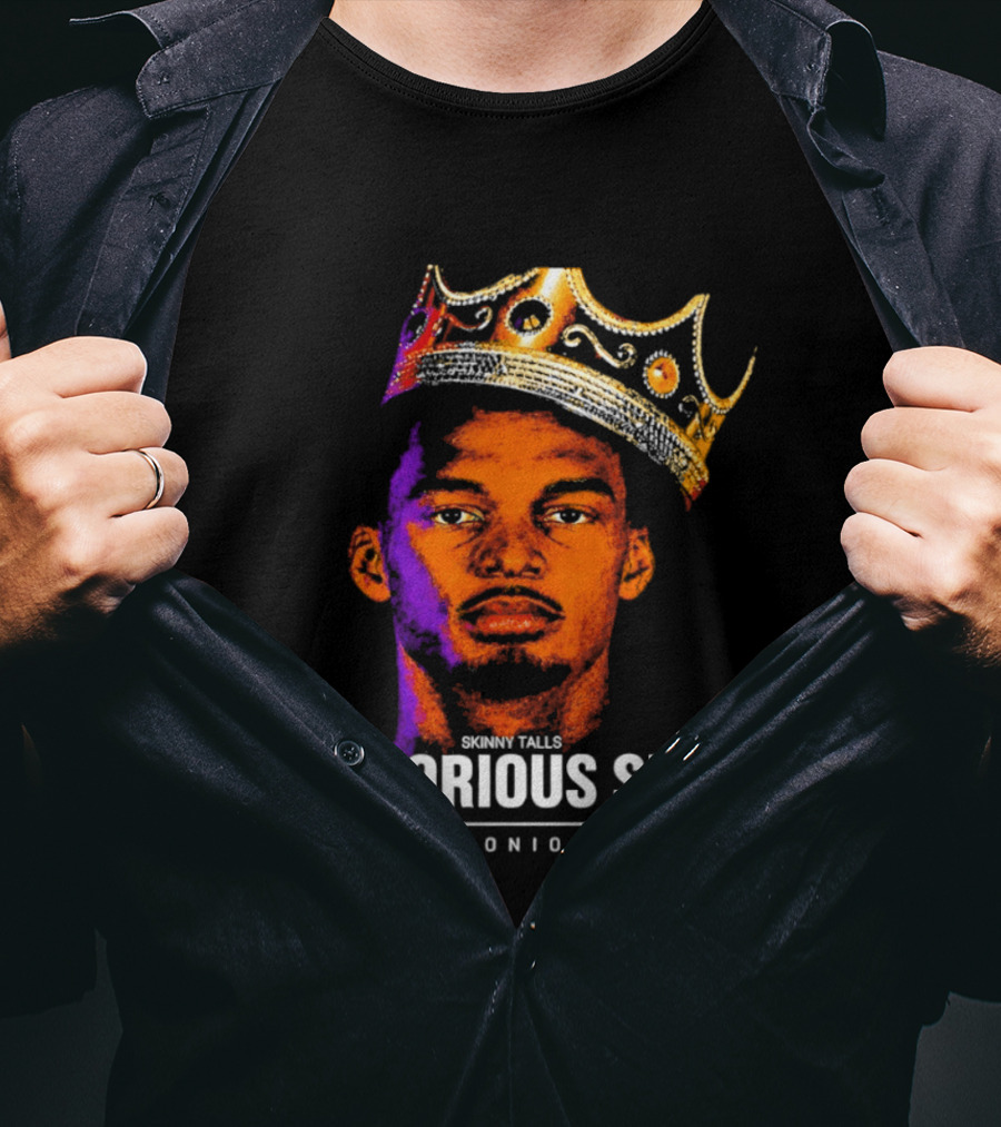 San Antonio Spurs Notorious Slim King Victor Wembanyama Basketball Star T-Shirt