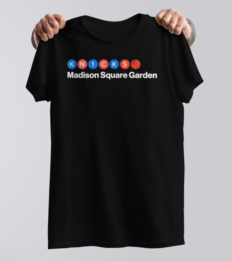 New York KN1CKS Madison Square Garden Basketball Team T-Shirt