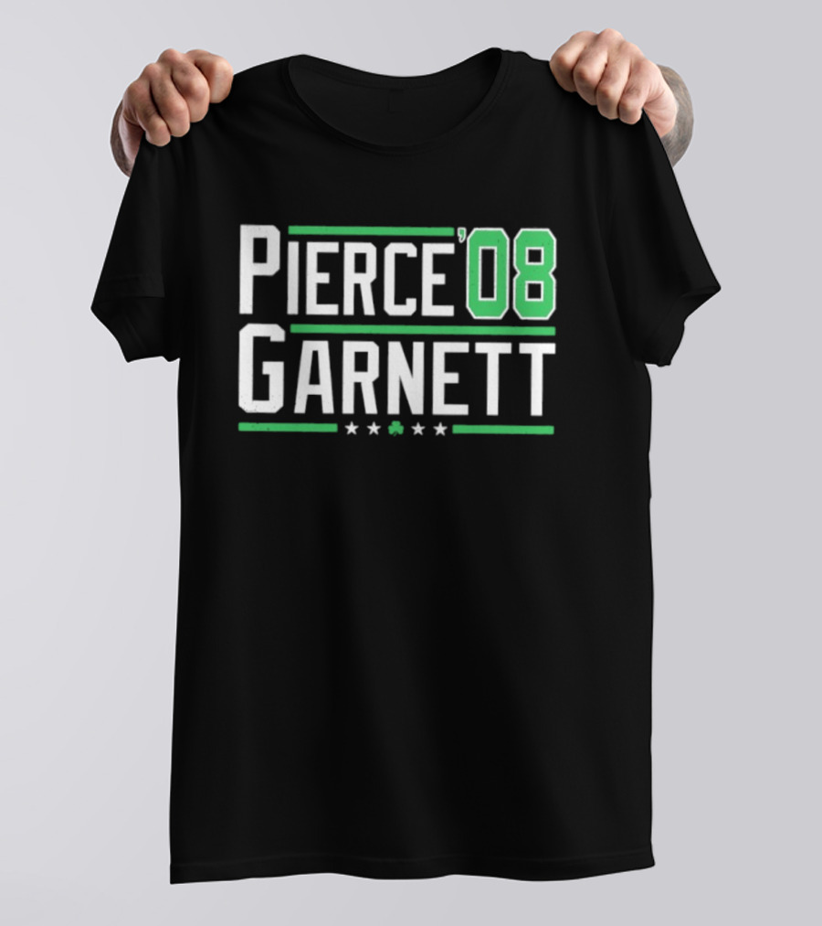 Pierce Garnett '08 Boston Celtics Basketball Stars T-Shirt