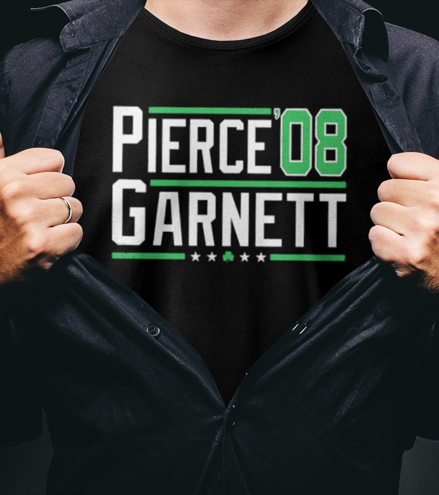 Pierce Garnett '08 Boston Celtics Basketball Stars T-Shirt