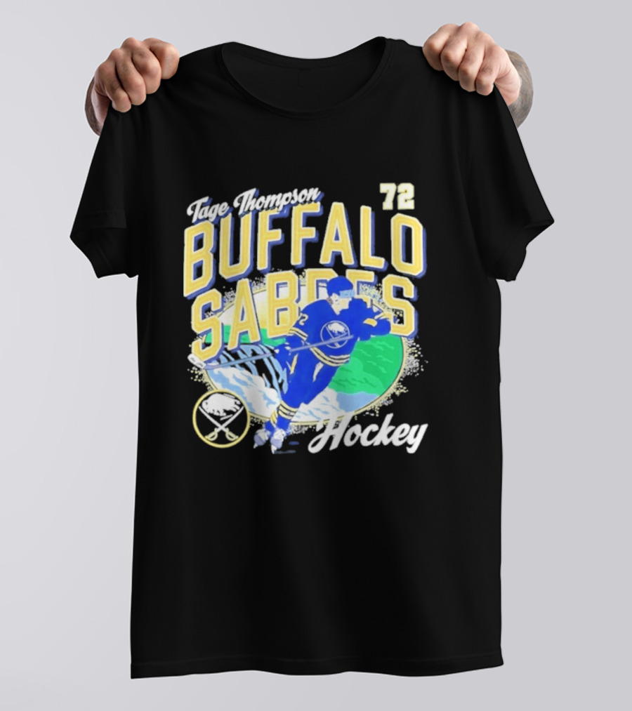 Tage Thompson 72 Buffalo Sabres Hockey NHL Team Player T-Shirt