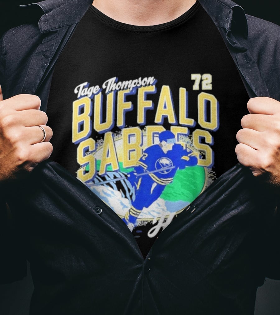 Tage Thompson 72 Buffalo Sabres Hockey NHL Team Player T-Shirt