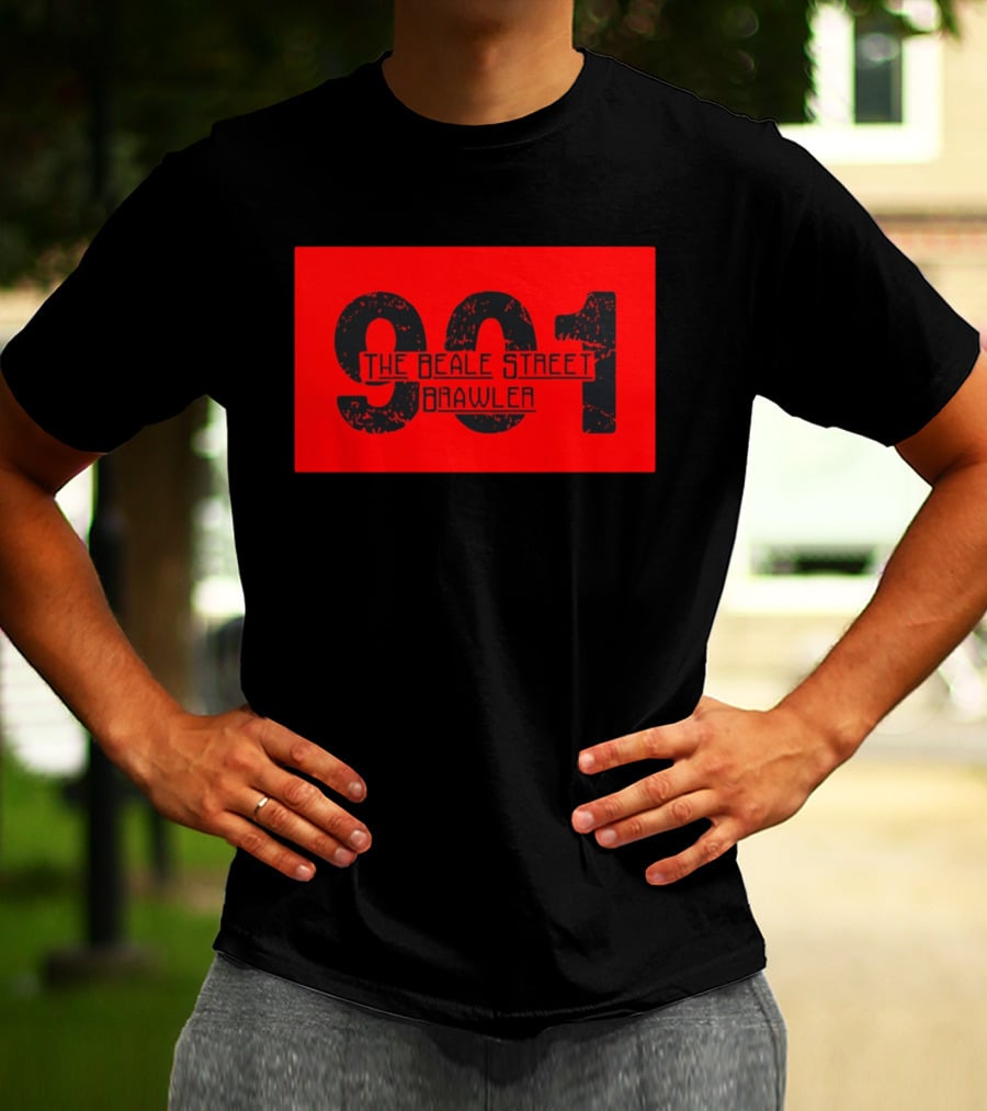 901 Beale Street Brawler Memphis Pride T-Shirt