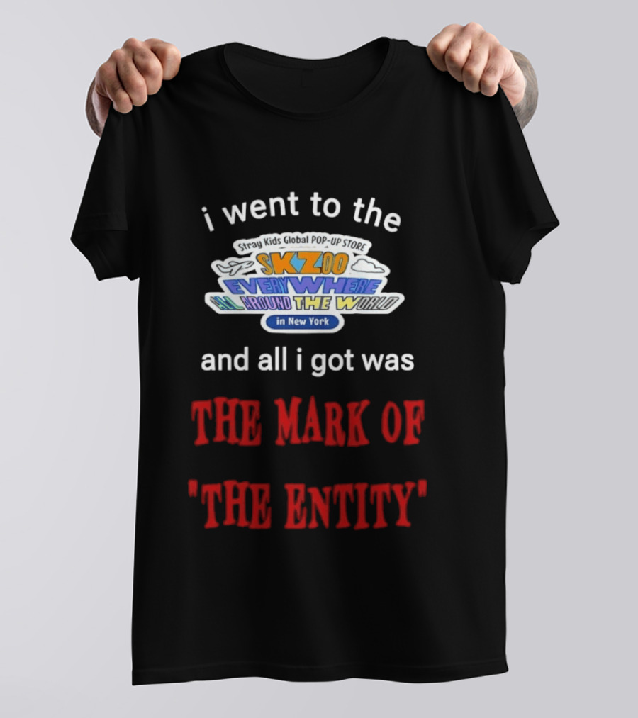 I Went To The Skzoo Everywhere All Around The World In New York And All I Got Was The Mark Of The Entity T-Shirt