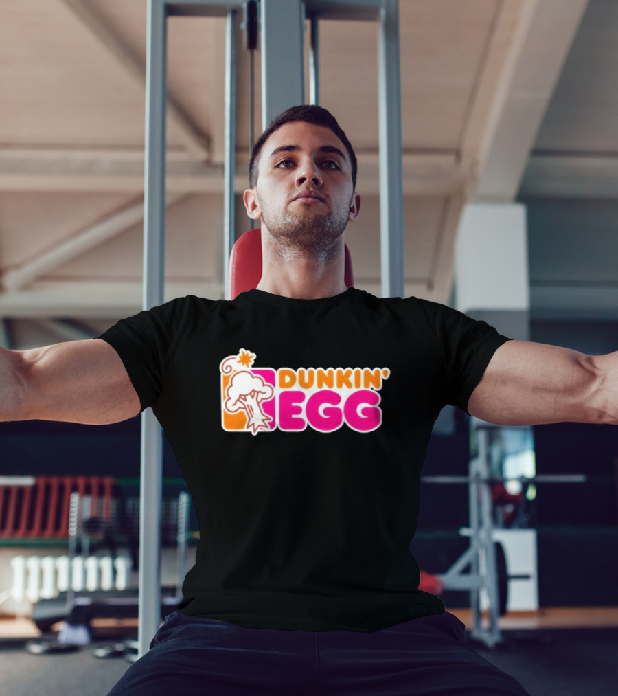 Dunkin' Egg Dunkin' Donuts Tree Explosion T-Shirt