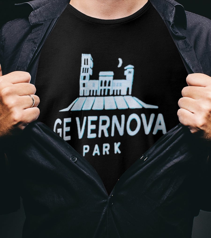 Ge Vernova Park Architecture Building Skyline Concept T-Shirt