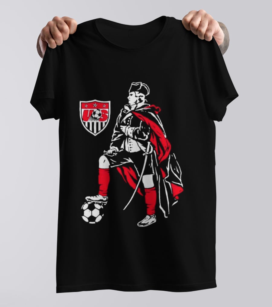 George Washington US Soccer 500 Level GV Cotton Iconic Sports T-Shirt