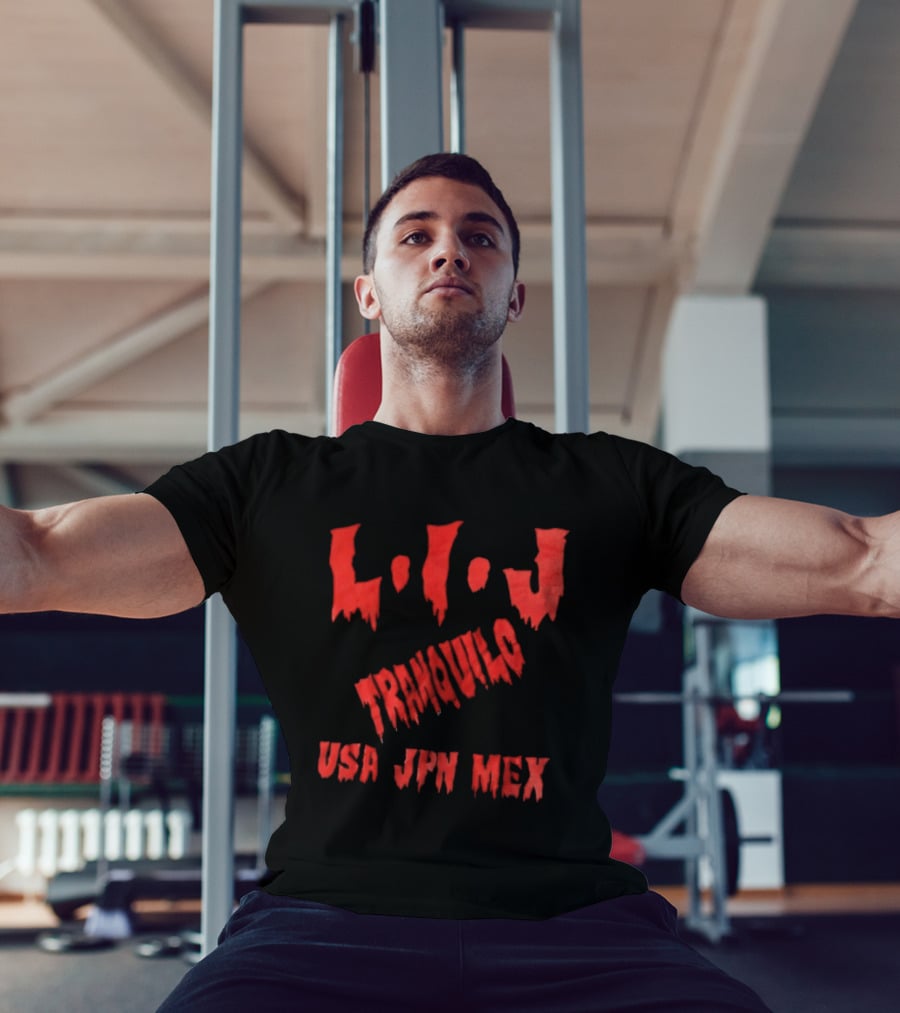 LIJ Tranquilo USA JPN MEX Red T-Shirt