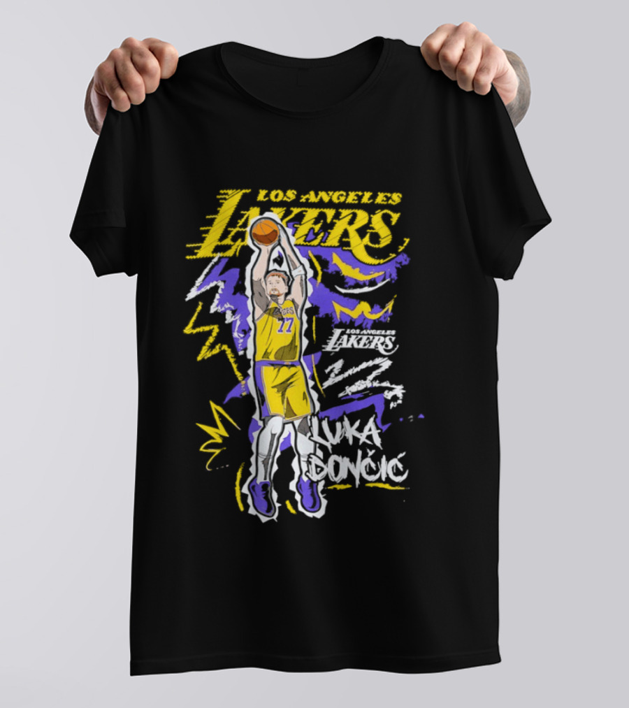 Luka Doncic Los Angeles Lakers Basketball Player T-Shirt