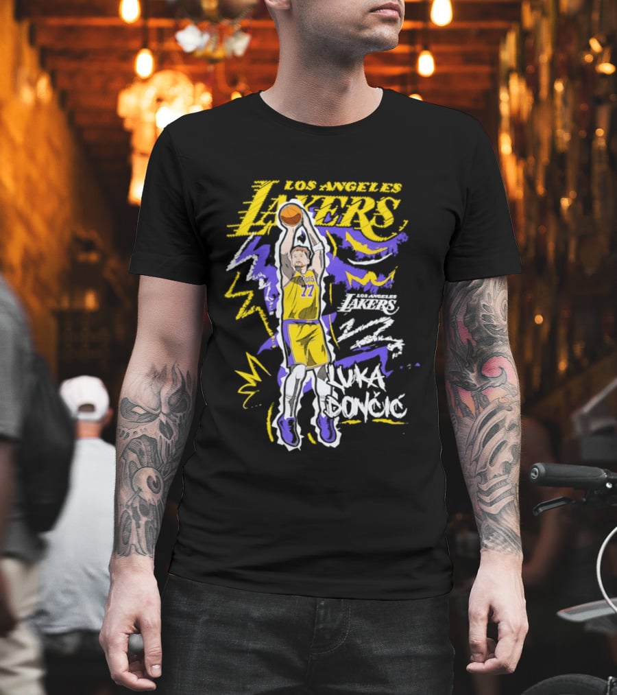 Luka Doncic Los Angeles Lakers Basketball Player T-Shirt