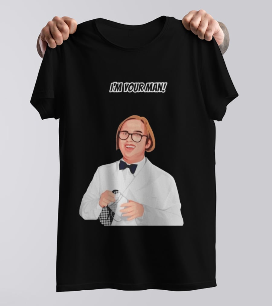 Max And Paddy I Am Your Man Bow Tie White Jacket T-Shirt