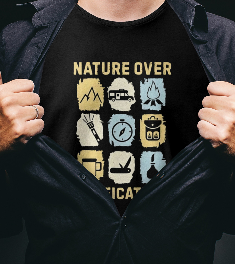 Nature Over Notifications T-Shirt