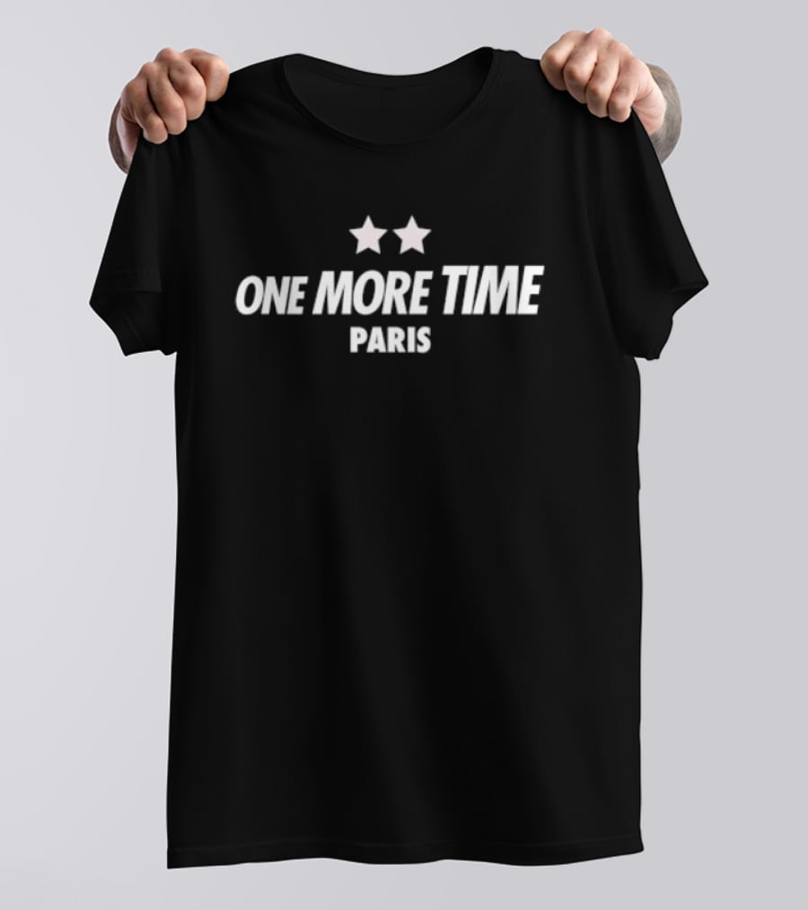 One More Time Paris Stars T-Shirt