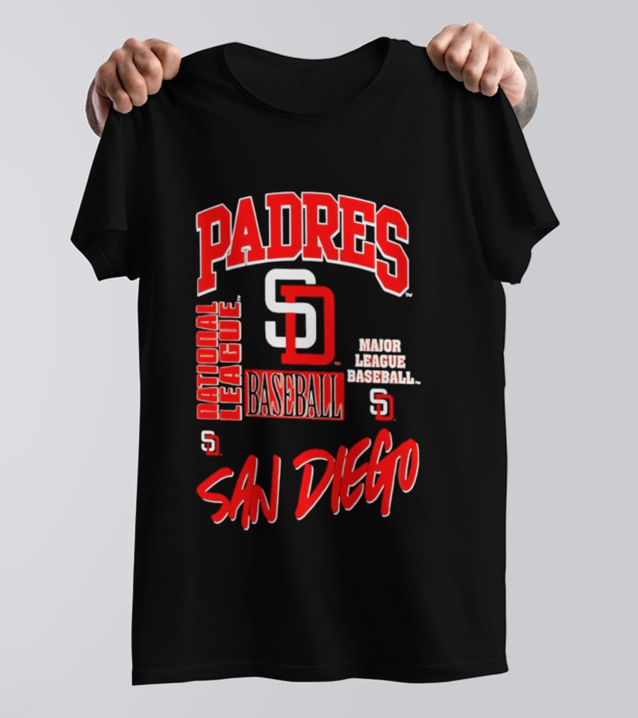 Padres San Diego SD National League Major League Baseball T-Shirt
