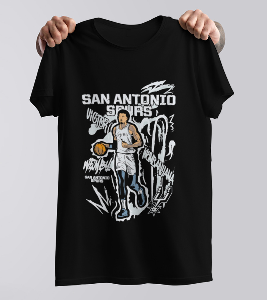 San Antonio Spurs Victor Wembanyama Basketball Player Wemby 22 T-Shirt