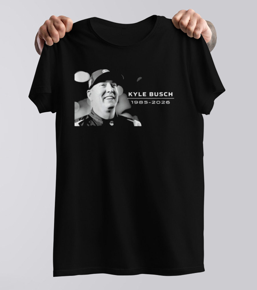 Kyle Busch 1985 2026 Memorial Two Weeks Since Passing T-Shirt