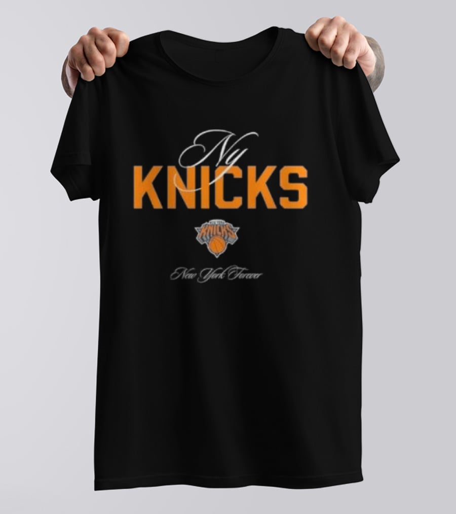 NY Knicks 2026 Forever Orange Basketball Team Pride T-Shirt