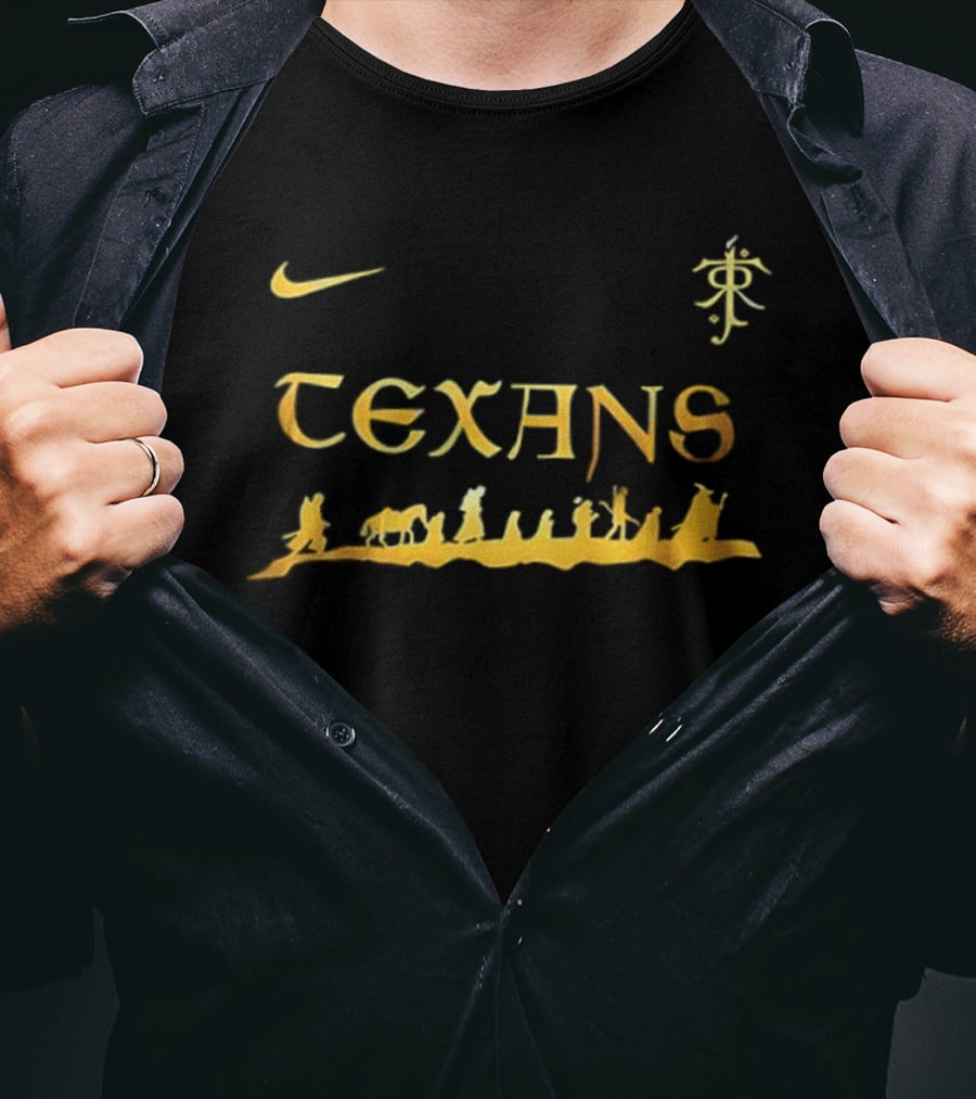 Nike Texans The Lord Of The Rings Houston Collaboration T-Shirt