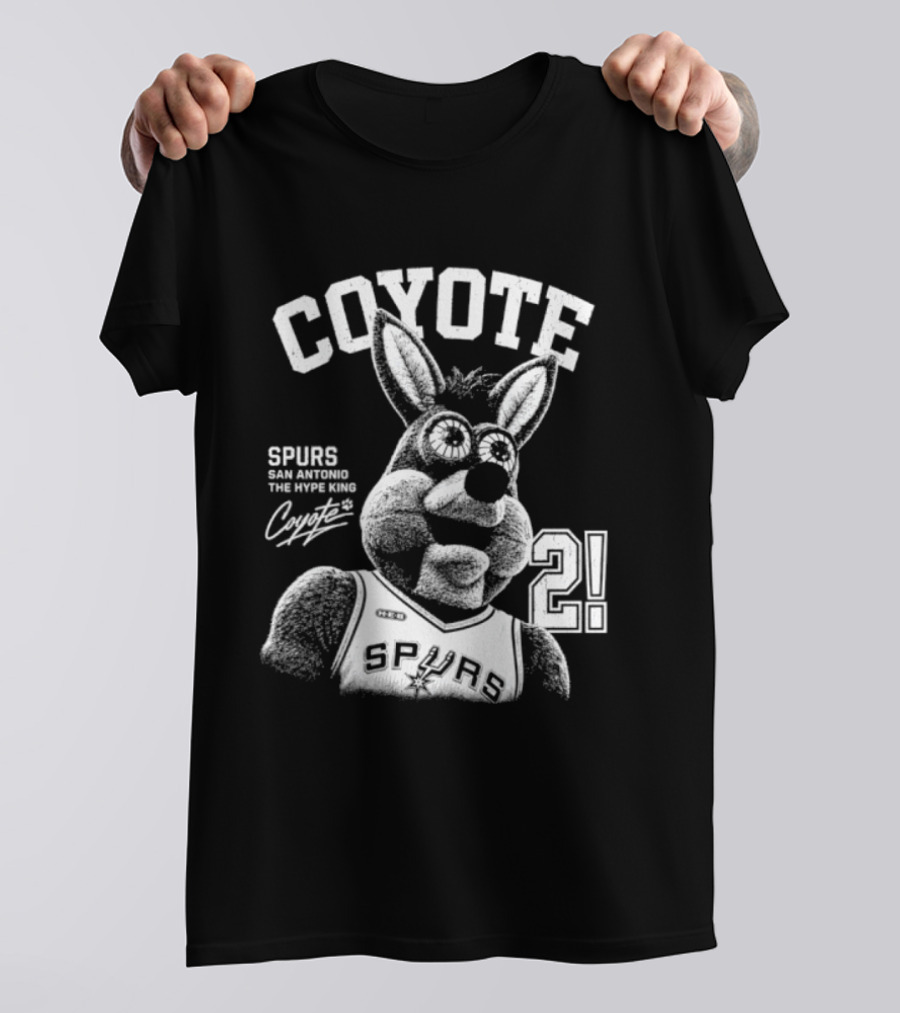 Coyote Spurs San Antonio NBA Basketball The Hype King 21 T-Shirt