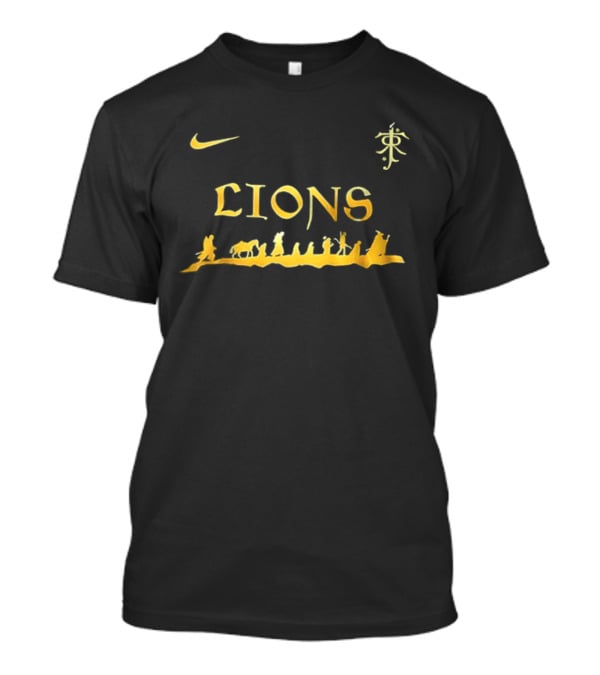 Nike Detroit Lions The Lord Of The Rings T-Shirt