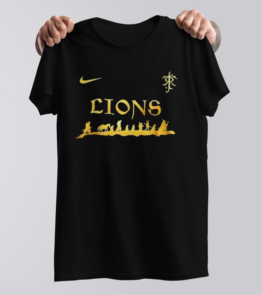 Nike Detroit Lions The Lord Of The Rings T-Shirt