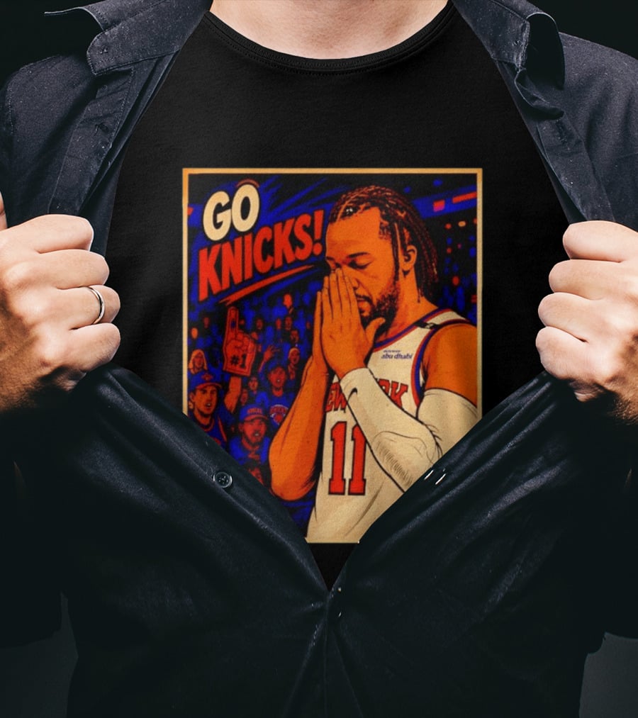 GO KNICKS Jalen Brunson New York Knicks 11 Mexico T-Shirt