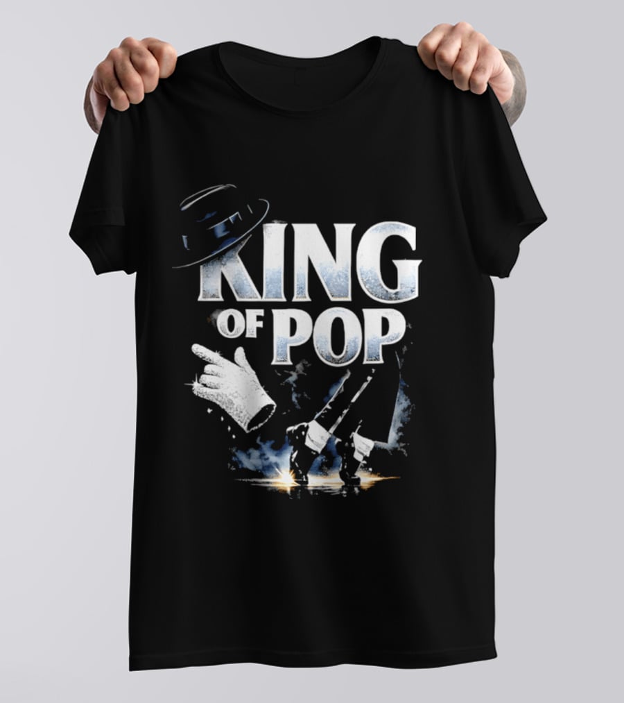 King Of Pop Iconic Hat And Glove T-Shirt