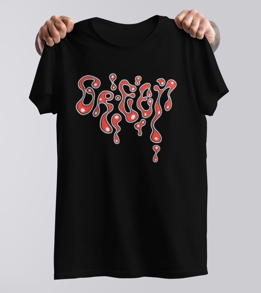 Pretty Green Dripping Letters T-Shirt