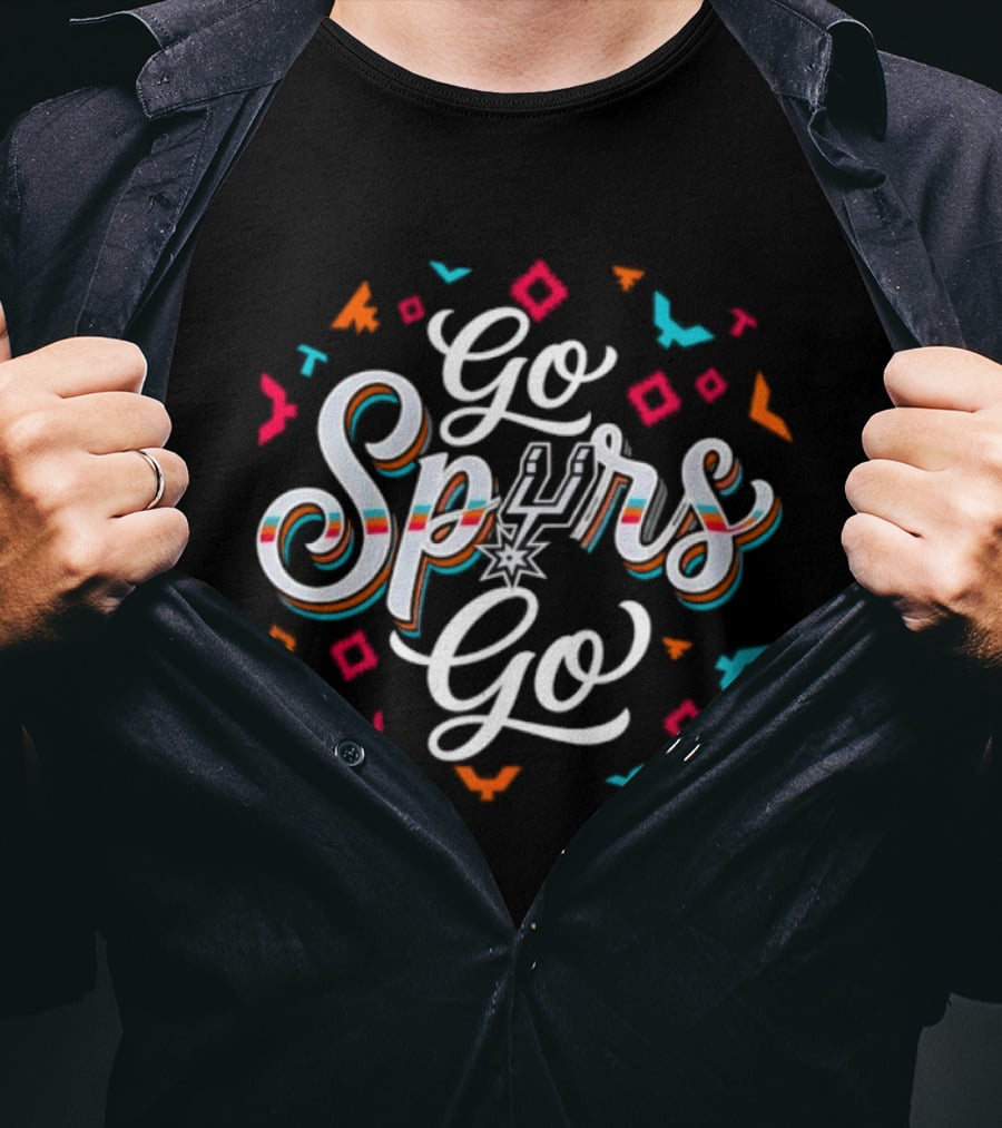 Go Spurs Go San Antonio Spurs NBA 2026 Basketball Fan Spirit T-Shirt
