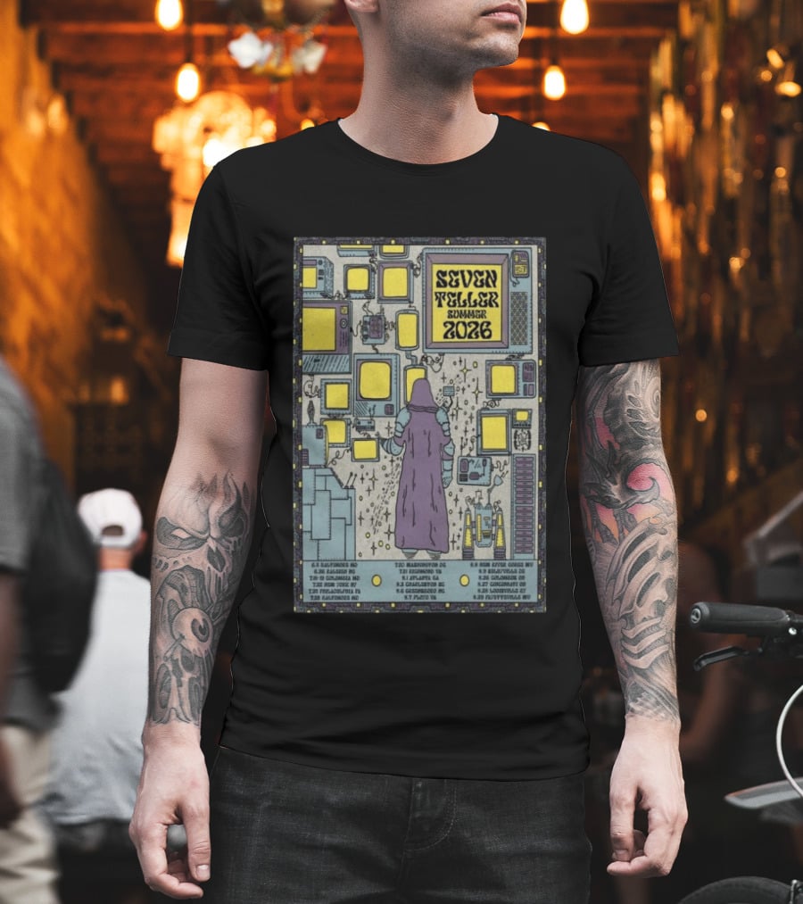 Seven Teller Summer 2026 Baltimore MD Tour June 4 T-Shirt