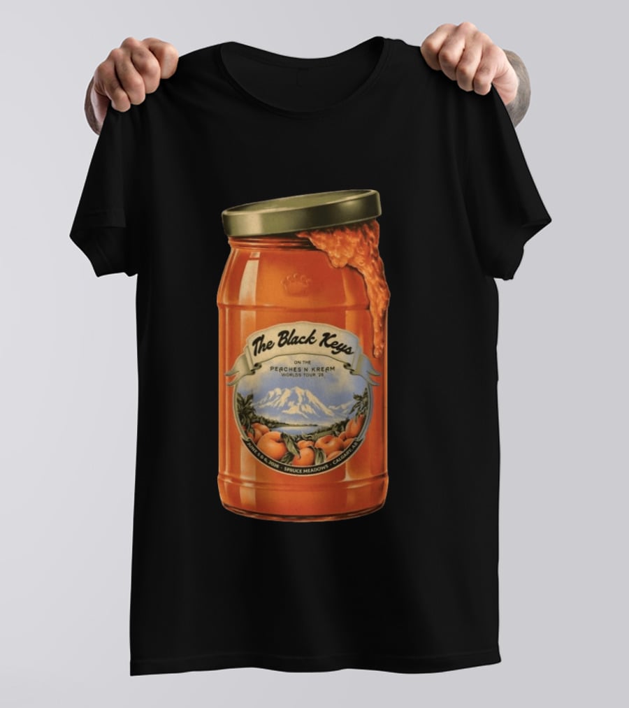 The Black Keys Peaches N Kream World Tour 2026 Spruce Meadows Calgary June 5 6 T-Shirt