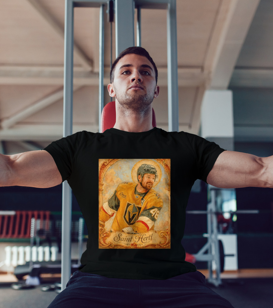 Tomas Hertl Vegas Golden Knights Saint Hertl NHL Circa Sports T-Shirt