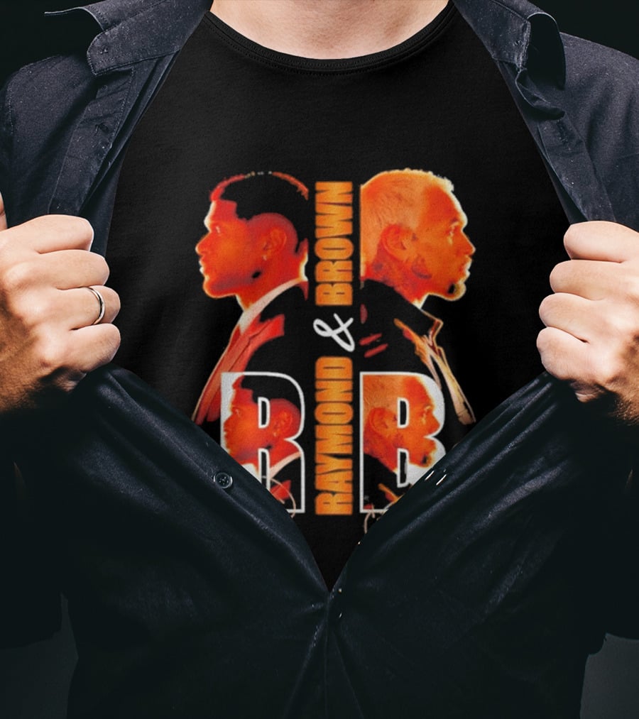 Usher Chris Brown Raymond & Brown The R B Tour Concert Signatures T-Shirt